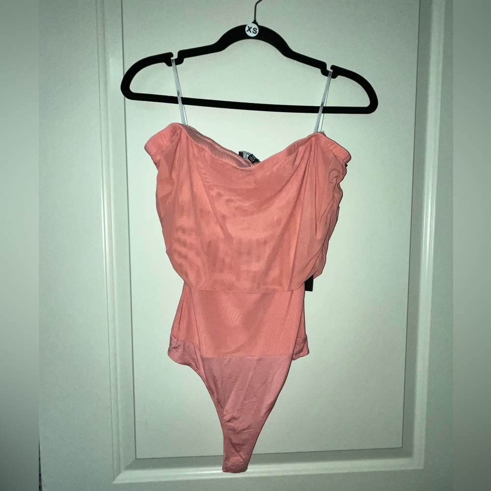 Lulu's Tube Top Bodysuit PTP 19in